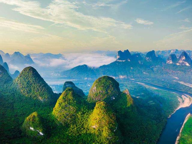秀美壮丽的山河