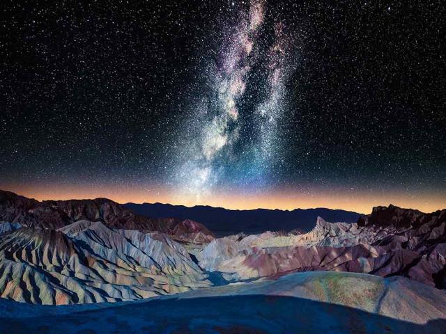布满星星的天空