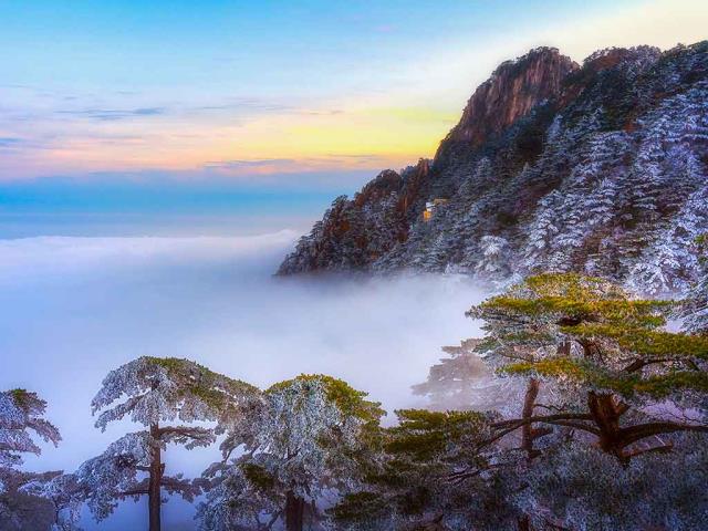 冬日里的壮丽美景
